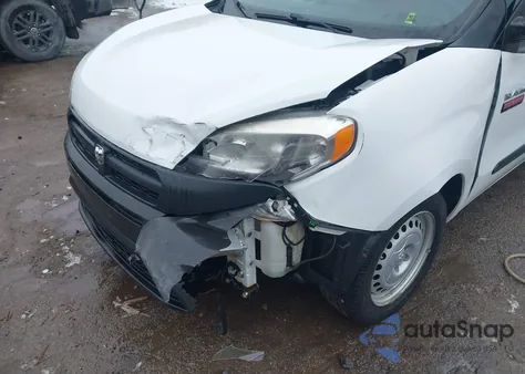 2017 Ram Promaster City Tradesman from USA, damaged, VIN ZFBERFAB6H6E58557